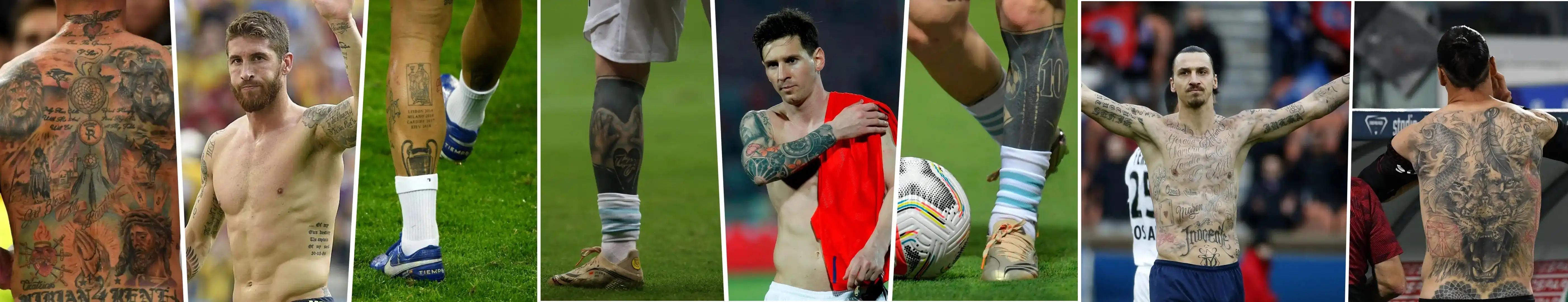 فوتبالیستهای معروف دارای تتو